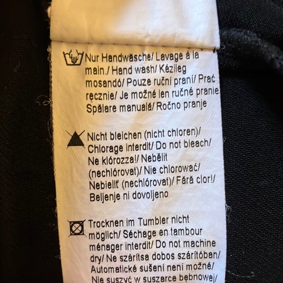 Orsay Black Sparkling Babydoll Top European size Medium - Picture 7 of 7